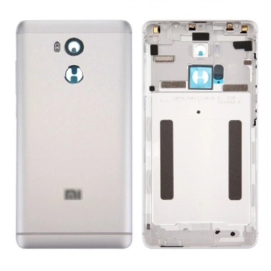 Xiaomi Redmi 4,Redmi 4 Pro,Redmi 4 Prime Arka Pil Batarya Kapağı-Gümüş