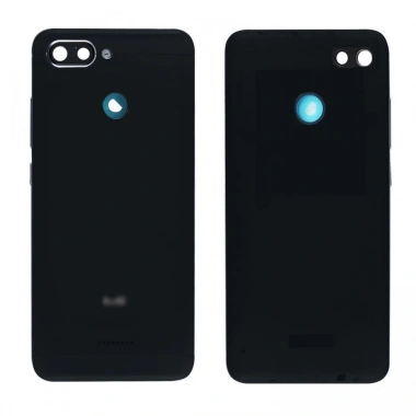 Xiaomi Redmi 6 Kasa Arka Pil Batarya Kapağı-Siyah