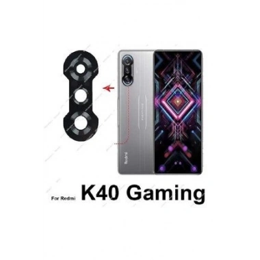 Xiaomi Redmi K40 Gaming Kamera Camı-Lens