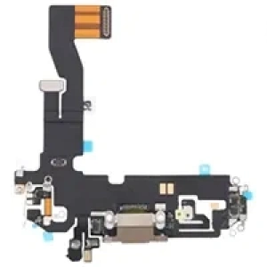 Apple İphone 12 Pro Şarj Soketi Filmi Flex (Gold)