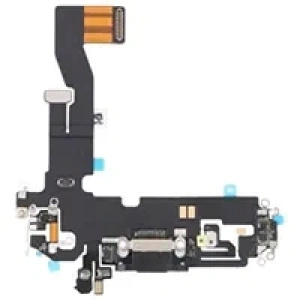 Apple İphone 12 Pro Şarj Soketi Filmi Flex (Siyah)