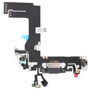 Apple İphone 13 Mini Şarj Soketi Filmi Flex (Siyah)