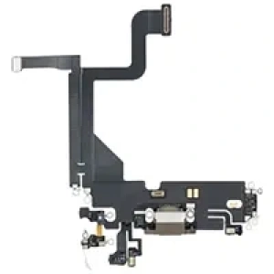 Apple İphone 13 Pro Şarj Soketi Filmi Flex (Gold)
