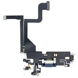 Apple İphone 13 Pro Şarj Soketi Filmi Flex (Mavi)