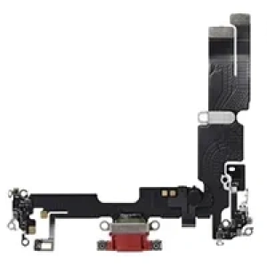 Apple İphone 14 Plus Şarj Soketi Filmi Flex (Kirmizi)