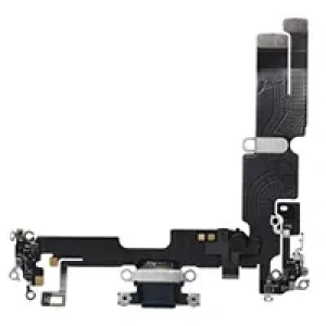 Apple İphone 14 Plus Şarj Soketi Filmi Flex (Siyah)