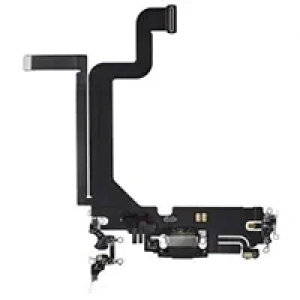 Apple İphone 14 Pro Max Şarj Soketi Filmi Flex (Mor)