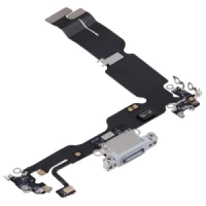 Apple İphone 15 Plus Şarj Soketi Filmi Flex (Mavi)