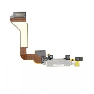 Apple İPhone 4G Şarj Soket Filmli-BEYAZ