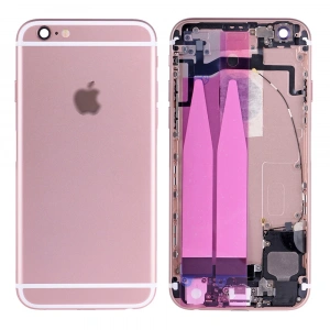 Apple İphone 6S Full Kasa Kapak +Yedek Parça-Rose Gold
