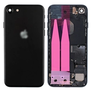 Apple İphone 7 Full Yedek Parçalı Kasa Kapak-Siyah