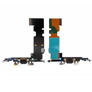 Apple İPhone 8 Plus Şarj Soket Mikrofon Filmi-SİYAH