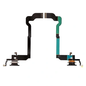 Apple İphone X Şarj Soket Mikrofon Filmi-Siyah