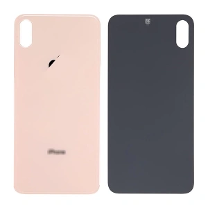 Apple İphone Xs 5.8 Arka Pil Batarya Kapağı Cam-Lens-Gold
