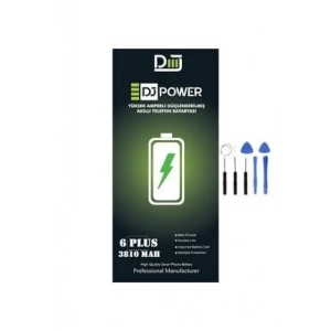 Dj Power Iphone 6 Plus Yüksek Amperli Güçlendirilmiş Batarya 3810 Mah