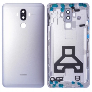 Huawei Ascend Mate 9 Arka Pil Kapak Kasa Full-Gümüş