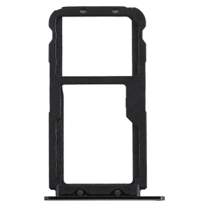 Huawei Mate 20 Lite Sim Hafıza Kart Kapağı Tutucu-SİYAH