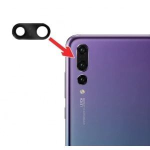 Huawei P20 Pro Arka Kamera Lens Cam-Siyah