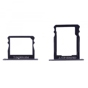 Huawei P8 Sim Ve Hafıza Kart Tutucu Set-SİYAH