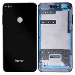 Huawei P9 Lite 2017 P8Lite 2017 Honor 8 Lite Nova Lite Kasa Kapak-Siyah