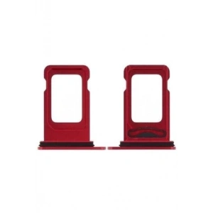 İphone 11 Sim Aparatı Kırmızı-Sim tepsisi çekmece Red