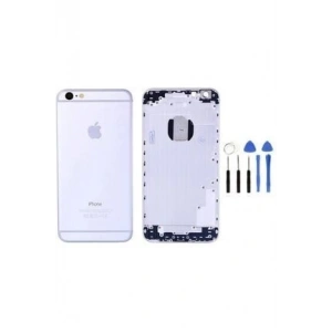 Iphone 6 Plus Boş Kasa Silver-Gümüş (Tamir Seti Hediyeli)