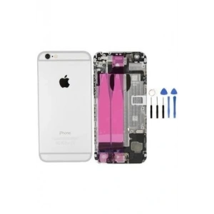 Iphone 6G  Dolu Kasa Silver-Gümüş Tamir Seti
