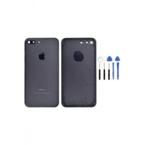 Iphone 7 Plus Boş Kasa Mat Siyah (Tamir Seti Hediyeli)