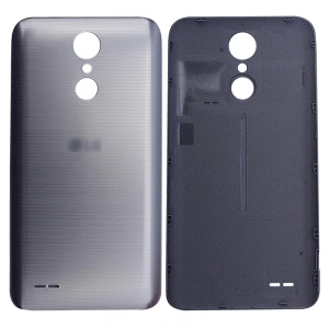 Lg K10 2017 Arka Pil Batarya Kapağı-Gri