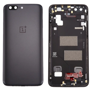 Oneplus 5 Arka Pil Batarya Kapağı-Siyah