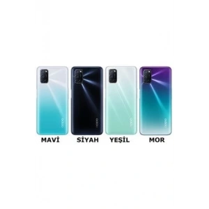 Oppo A52 Arka Kapak Pil Kapağı Siyah Cph2069