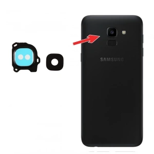 Samsug Galaxy J6 2018 Arka Kamera Lens Full-Siyah