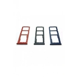 Samsung Galaxy A10S A107 Sim Kart Tepsisi Kırmızı