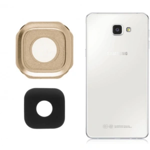 Samsung Galaxy A9 A910 (2016) İçin Kamera Lens Kapak-Gold