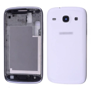 Samsung Galaxy Core İ8260, İ8262 İçin Full Kasa Kapak-Beyaz