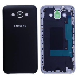 Samsung Galaxy E7 E700 İçin Çift Sim Kasa Kapak-Siyah