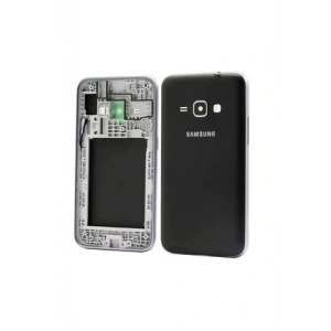 Samsung Galaxy J120 Arka Kapak Orta Kasa Pil Kapağı Siyah J1 2016
