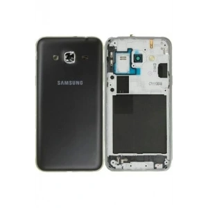 Samsung Galaxy J320 Arka Kapak Orta Kasa Pil Kapağı Siyah J3 2016