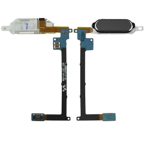 Samsung Galaxy Note 4 N910 İçin Touch Home Tuş Film-SİYAH