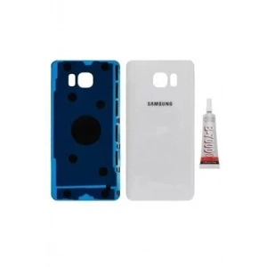 Samsung Galaxy Note 5 Arka Pil Kapağı Beyaz (B7000 15Ml Hediyeli)