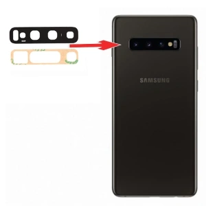 Samsung Galaxy S10+ Plus G975 Kamera Lens-Siyah