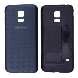 Samsung Galaxy S5 Mini G800 İçin Arka Kapak Pil Kapağı-Siyah