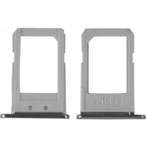 Samsung Galaxy S6 Edge + Plus G928 İçin Sim Kapağı Tutucu-SİYAH