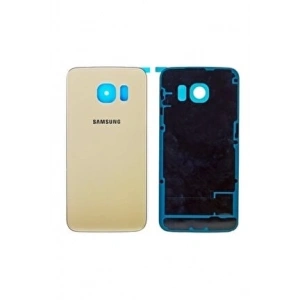 Samsung Galaxy S6 Edge Sm-G925 Arka Kapak Pil Kapağı Gold