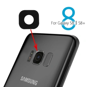 Samsung Galaxy S8-S8 Plus İçin Sadece Kamera Lens-Siyah