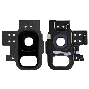 Samsung Galaxy S9 İçin Kamera Lens Kapak Cam Full-Siyah