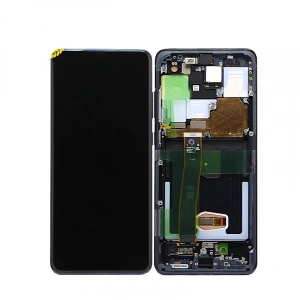 Samsung S20 Ultra Çıtalı sm-G988F Orjinal Servis Lcd Dokunmatik Ekran