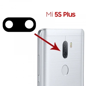 Xiaomi M5S Plus Kamera Lens Kapak-Siyah