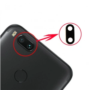 Xiaomi Mi 5X,A1 Kamera Lens Kapak-Siyah