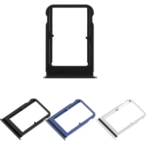 Xiaomi Mi 8 Sim Kart Hafıza Kart Tutucu Kapak-SİYAH